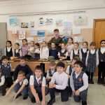 Новороссийский центр поисковых работ провел встречу с учениками школы № 32